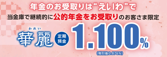 華麗・福禄定期預金